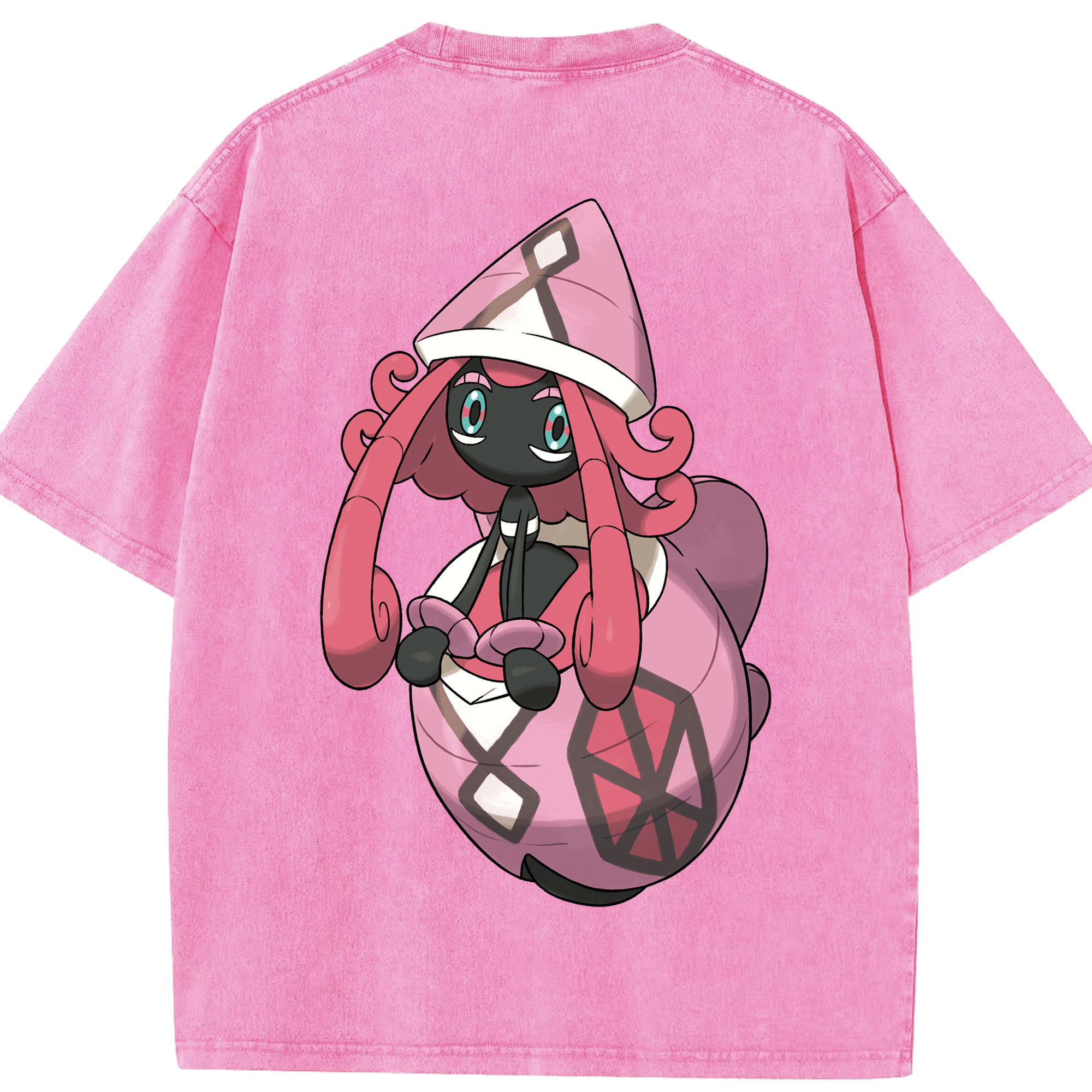 （画像用） ポケットモンスター Pokémon 綿100% ヴィンテージ風 半袖Tシャツ（背面プリント）
